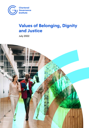 Values of Belonging, Dignity and Justice