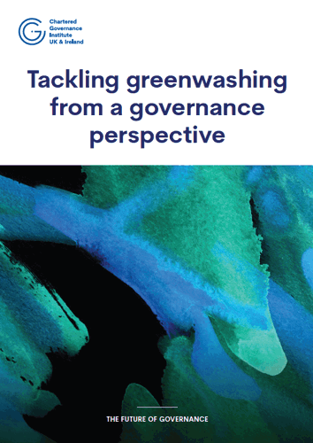 Tackling greenwashing from a governance perspective